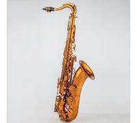 Saxophone Kit Bb Professional Tenor Saxophone Professional-grade Tone SILVERING SAX Jazz Instrument(Bag C)