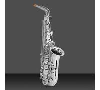 Saxophone Kit Brass Nickel-plated Alto E-flat Professional Exam Performance Alto Saxophone