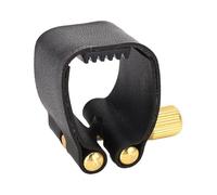 Saxophone Leather Ligature Fastener Compact Sax Mouthpiece Ligature Fastener for Saxs with Engineering Plastics Mouthpieces (Alto)