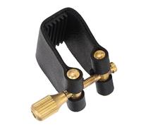 Saxophone Leather Ligature Fastener Compact Sax Mouthpiece Ligature Fastener for Saxs with Engineering Plastics Mouthpieces (Tenor)