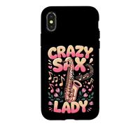 Saxophone Life Jazz Musician Sax Player Case for iPhone X/XS