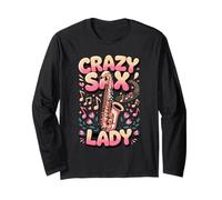 Saxophone Life Jazz Musician Sax Player Long Sleeve T-Shirt