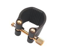 Saxophone Ligature Accessories Black Clip Compact Mouthpiece PU Leather Parts