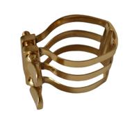 Saxophone Ligature Alto Sax - 1.77 Inches Sax Fastener for Secure Mouthpiece, Multifunctional Portable Clip with Adjustable Design, Practicing Tool for Performance, Lessons, Recording, Stage Use