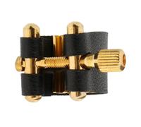 Saxophone Ligature Durable Adjustable Fastener Alto High-pitched Sax Mouthpiece Clip Parts Saxophone Repair Parts (Color : High)