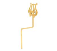 Saxophone Marchings Music Clip Metal Sax Clamp-On Clip Holder Lyre Portable Altos Saxophone Sheet Music Clip Stand