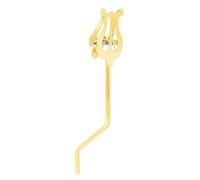 Saxophone Marchings Music Clip Metal Sax Clamp-On Clip Holder Lyre Portable Altos Saxophone Sheet Music Clip Stand