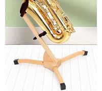 Saxophone Mount, Solid Wood Saxophone Stands Saxophone Tripod Stand Holder, For Alto Saxophone, Tenor Saxophone, 39 * 13 * 10cm