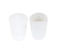 Saxophone Mouthpiece, 5 Pack Clarinet Mouthpiece Pad Clarinet Mouthpiece Cap with Good Resilience for the Mouthpiece of Saxophone and Clarinet (M)