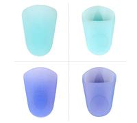 Saxophone Mouthpiece, 5 Pack Clarinet Mouthpiece Pad Clarinet Mouthpiece Cap with Good Resilience for the Mouthpiece of Saxophone and Clarinet (M)