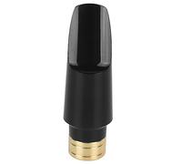 Saxophone Mouthpiece, Black Exquisite Craftsmanship Outstanding Tone Professional Saxophone Mouthpiece for Musical Instrument