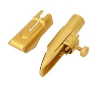 Saxophone Mouthpiece,Brass Engraved Eb E-Flat Alto Saxophone Mouthpiece with Case Belt Brush, and Beginners