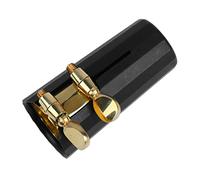 Saxophone Mouthpiece Cap Saxophone Mouthpiece Cap, Mouthpiece Cap Clip Fastener Double Screw Gold Ligature Cap Clip Fastener Alto Sax Accessories