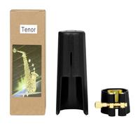 Saxophone Mouthpiece Ligature Caps Clip Leather Fastener & Tenors Saxophone Mouthpiece Leather Fastener with