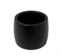 Saxophone Mouthpiece Ligature for Soprano Sax - Plastic Ring and Cap Set - Quick Tightening Screw Design - Black 32mm(For Clarinet)
