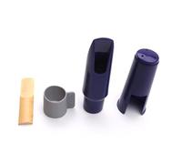 Saxophone Mouthpiece With Lid - Alto Saxophone Lidded Mouthpiece, Rovner Alto Sax Ligature, Smooth Tone Projection Component, Easy-to-Play Instrument Learners Aid For Music Lovers, Family