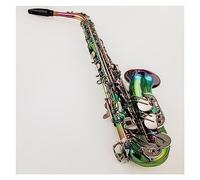 Saxophone Musical Instrument Alto Eb Tune Saxophone Brass Dazzling Colour Lacquer Music Instrument E-flat Sax With Case Accessories