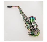 Saxophone Musical Instrument High Alto Eb Tune Saxophone Brass Dazzling Colour Lacquer Music Instrument E-flat Sax With Case Accessories