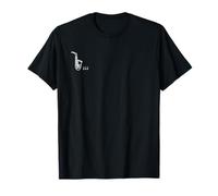 saxophone musical note sheet music musical instrument T-Shirt