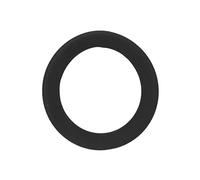 Saxophone Mute Ring, Black Silicone Saxophone Dampener Protective, Tenor Sax Mute, Lightweight Mouth Silencer Protective Washer, Musical Instrument Supplies for Sax (Soprano)