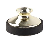 Saxophone Mute Silencer, Weakening the Sound Compact Sax Mute Convenient Plastic for Alto Saxophone Lovers (Gold)