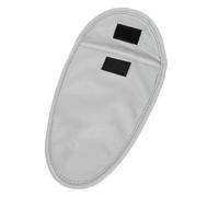 Saxophone Neck Pouch with Scratchproof Drop Resistance Protector Case Light Gray (Tenor)