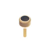 saxophone Neck Screws 135 Heavy by KGUMusic for alto, tenor, soprano, baritone sax for YMH, Keilwerth, Antigua, Buffet, Selmer TS44 (Raw Brass, Nuummite)