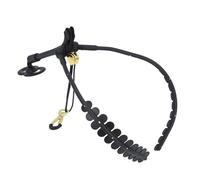 Saxophone Neck Strap, Adjustable Alto Tenor Saxophone Double Shoulder Neck Strap with Storage Bag for Children