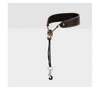 Saxophone Neck Strap Electric Blowpipe Strap Adjustable Adult Alto Saxophone Universal Strap Saxophone Parts(Black)