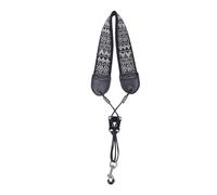 Saxophone Neck Strap EVA Cotton Saxophone Strap Soft Padded Sax Strap with Adjustment Buckle for Professionals or Beginners (Embroidery Pattern)