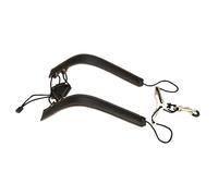 Saxophone Neck Strap Fit Adults Universal Wind Instrument Strap Sax Lanyard Neckband For Alto Treble Baritone Tenor Saxophone Parts(Black)