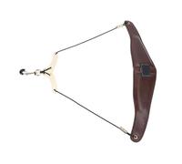 Saxophone Neck Strap, Leather Sax Strap with Metal Adjuster and Swivel Hook, Comfortable Adjustable Padded Sax Neck for Alto, Tenor, Soprano Saxophone, Accessories