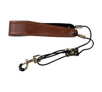 Saxophone Neck Strap Slings Soft PU Leather Neck Strap Adjustable Comfortable Saxophone Strap Saxophone Accessories Saxophone Shoulder Strap Harnesses Soft Neck Slings