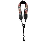 Saxophone Neck Strap With Thick Soft Padded Sax Belt Adjusted Buckle Hook For Baritone Alto Tenors Saxophone Sax Neck