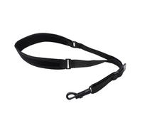 Saxophone Neck Strap Woodwind Instrument Accessories Shoulder Belt Alto Tenor Sax High Elastic Cotton Harness (Color : Bk)