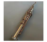 Saxophone One-to-one Structure Bb Professional High-pitched Saxophone All-silver Gold-plated Button Sax Instrument