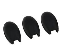 Saxophone Palm Key Pad Replacement, Leather Key Pad with Mica Resonator for Side Key Mechanism, 3PCS Repair and Maintenance Components for Alto and Tenor Saxophones