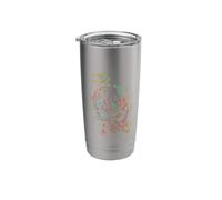 Saxophone Player Abstract Art Stainless Steel Insulated Tumbler