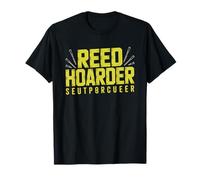 Saxophone Player Who Hoards Way Too Many Reeds Obsessively T-Shirt