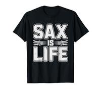 Saxophone Player Whose Life Revolves Around Jazz Music T-Shirt