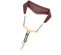 Saxophone Plus Cotton Leather Strap Adjustable Strap Adult Saxophone Neck Strap Instrument Accessories Saxophone Parts