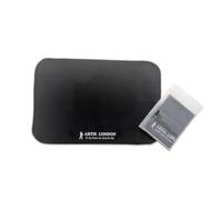Saxophone Polishing Cloth | Soft Durable Premium Microfibre (Black) | Untreated | Large Size | Highly Practical | Doubles as a Case Liner | Suitable for Brass & Other Woodwind Instruments