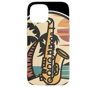 Saxophone Portrait Case for iPhone 15