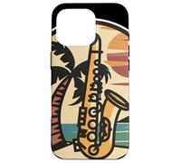 Saxophone Portrait Case for iPhone 16 Pro