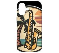 Saxophone Portrait Case for iPhone 17