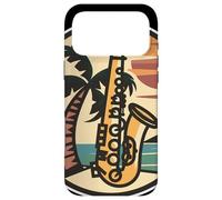Saxophone Portrait Case for iPhone 17 Pro Max
