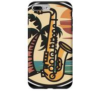Saxophone Portrait Case for iPhone 7 Plus/8 Plus