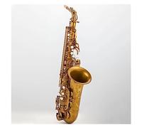 Saxophone Professional Alto saxophone E flat coffee color saxophone musical instrument one-to-one carving pattern
