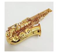 Saxophone Professional Alto Saxophone Eb Brass Gold-plated Craft Alto Sax Musical Instrument One-to-one Structure