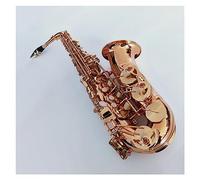Saxophone Professional Alto Saxophone Gold Lacquer Sax With Mouthpiece Patches Pads Reeds Bend Neck